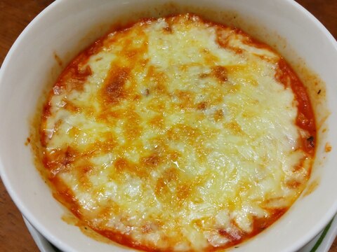 粉末スープで簡単♪チーズトマトごはん